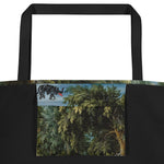 Old world garden tote by Kiss me don't kill me